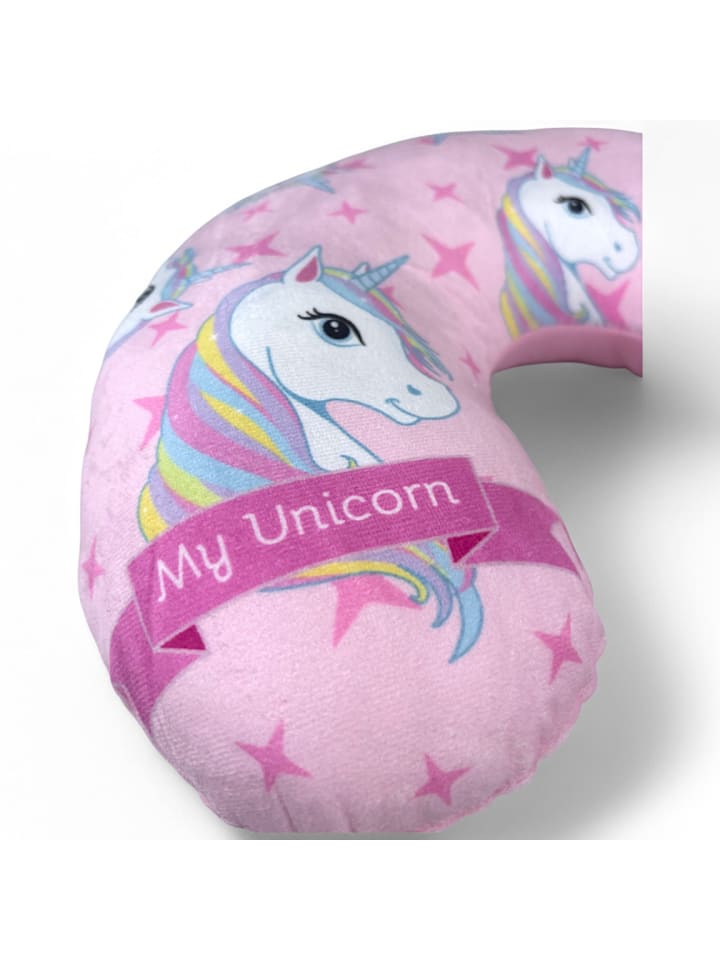 AY!MAX Reisekissen Einhorn  - (L) 37 cm x (B) 30 cm in Rosa günstig kaufen 10