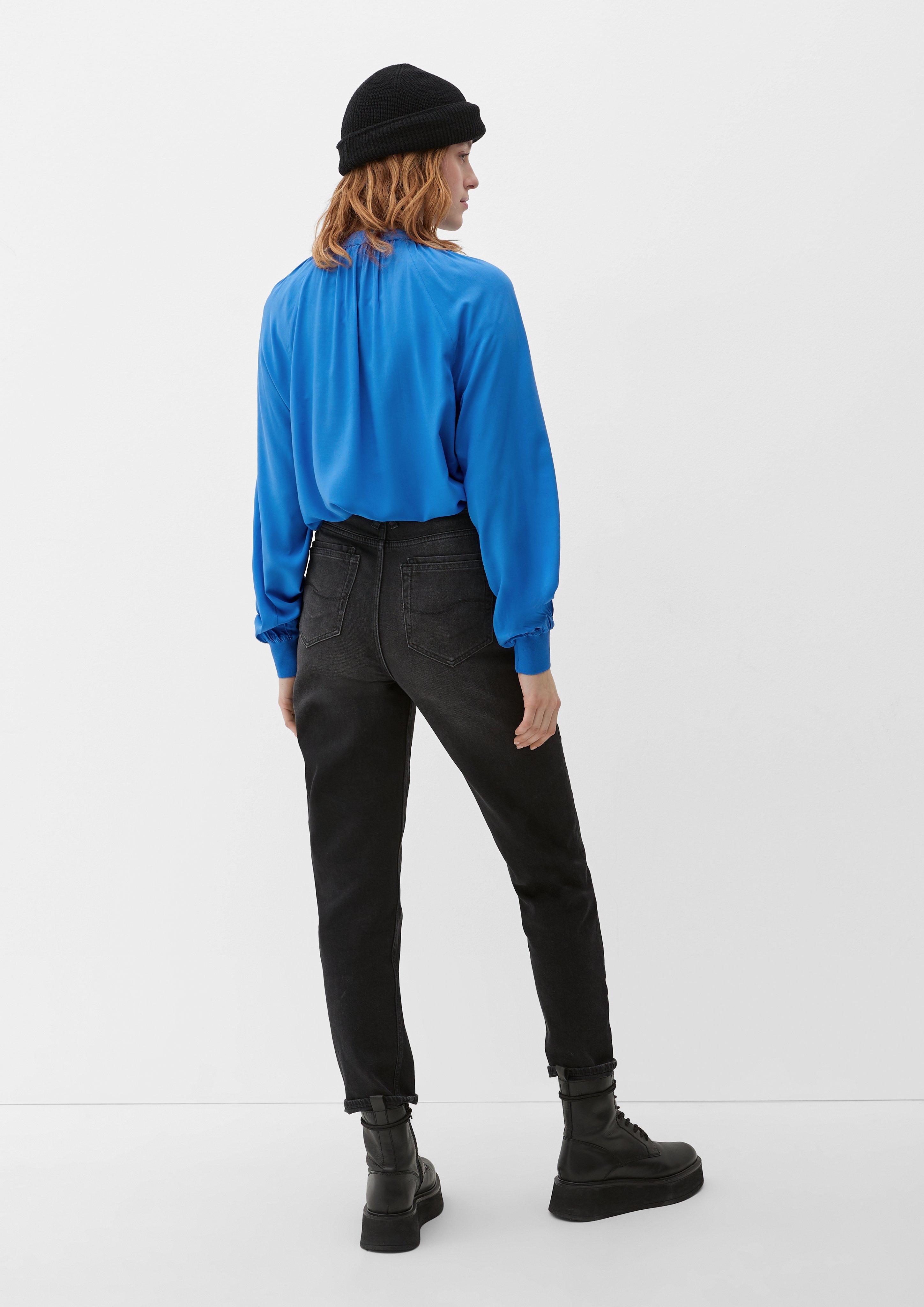 Viskosebluse mit Stehkragen  2126745-5547