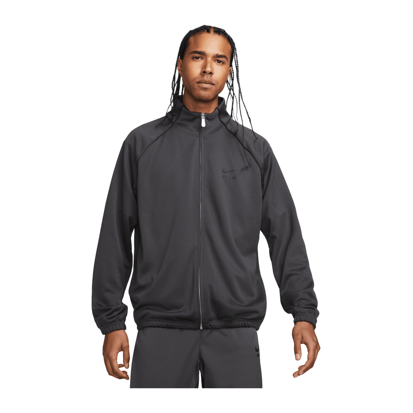 Nike Air Trainingsjacke Grau Schwarz F070