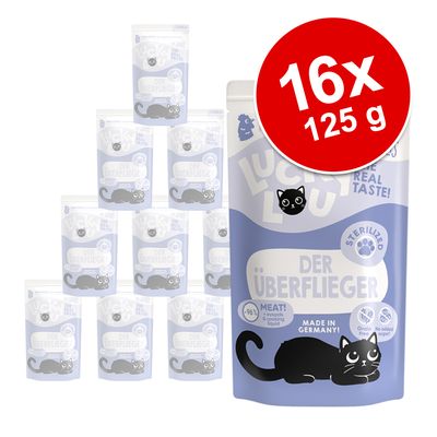 Lucky Lou Sterilized 16 x 125 g