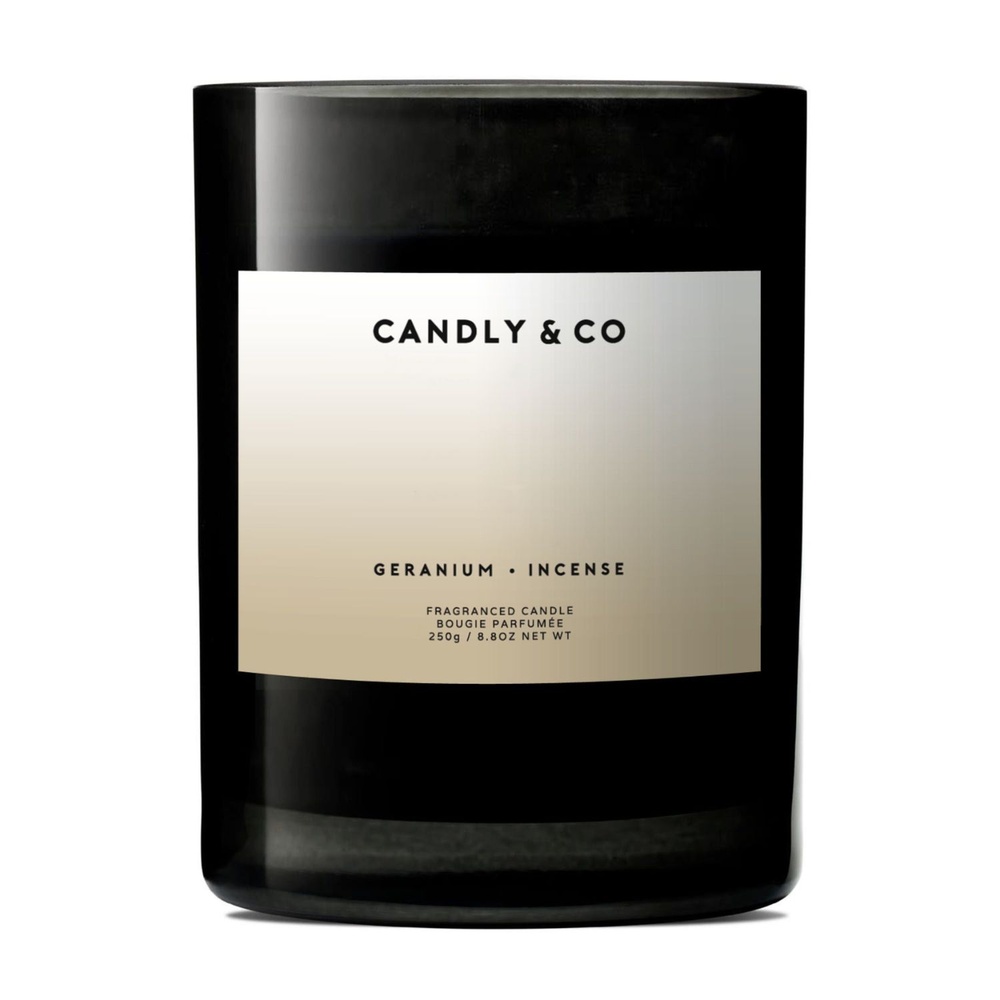 candly&co Bougie No. 1 Géranium/Encense Bougie