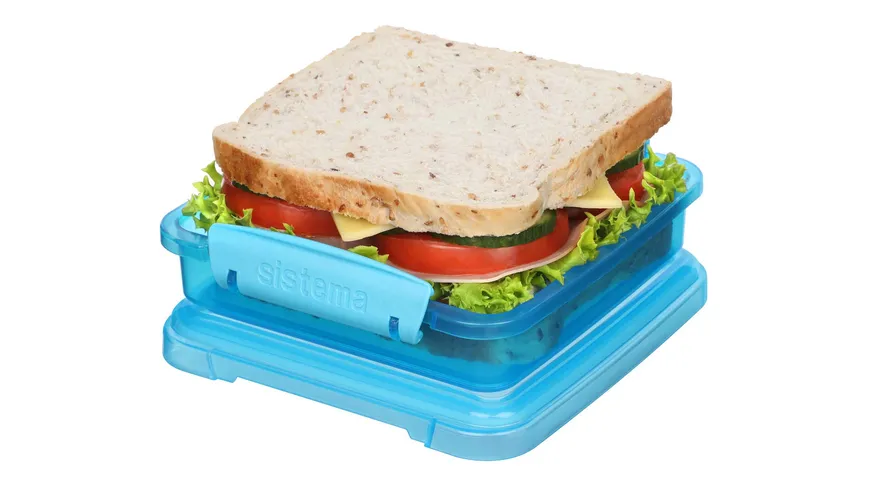 sistema Brotdose Sandwichbox 450ml Achtung: diesen Artikel gibt es in verschiedenen farblichen Ausführungen. Sie erhalten nur 1 Artikel (zufällige Auswahl im Lager). Eine Vorauswahl ist leider nicht möglich.