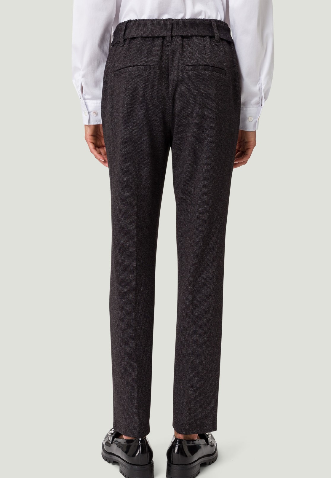 Jerseyhose mit Bindegürtel 28 Inch