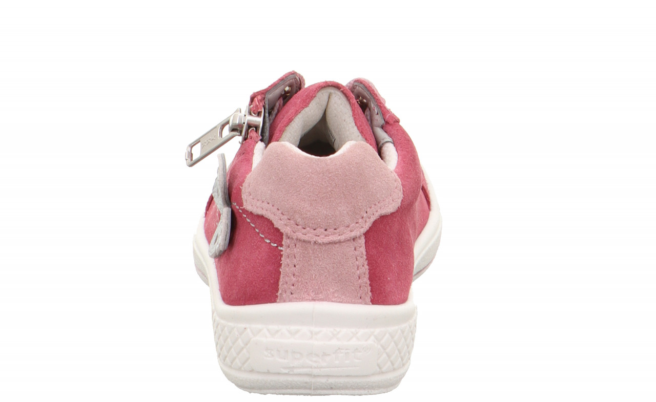 TENSY - PinkSneaker low mit Reißverschluss