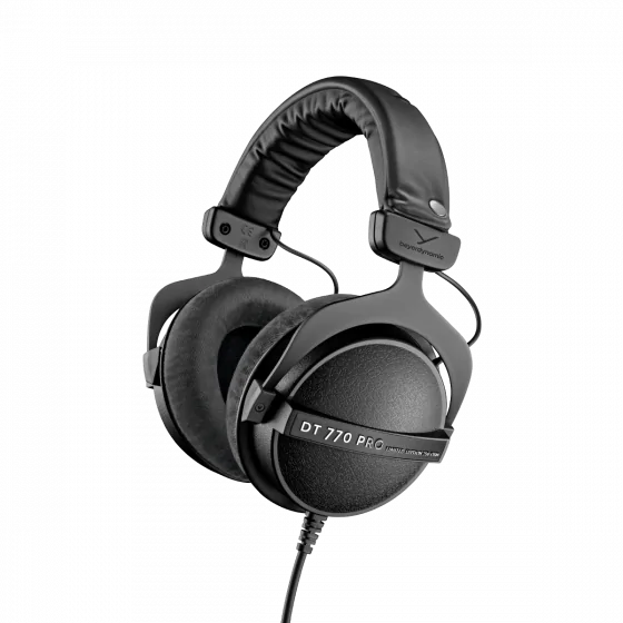 DT 770 PRO Black Edition Referenzkopfhörer für Kontroll- und Monitorzwecke – 80 & 250 Ohm (geschlossen)