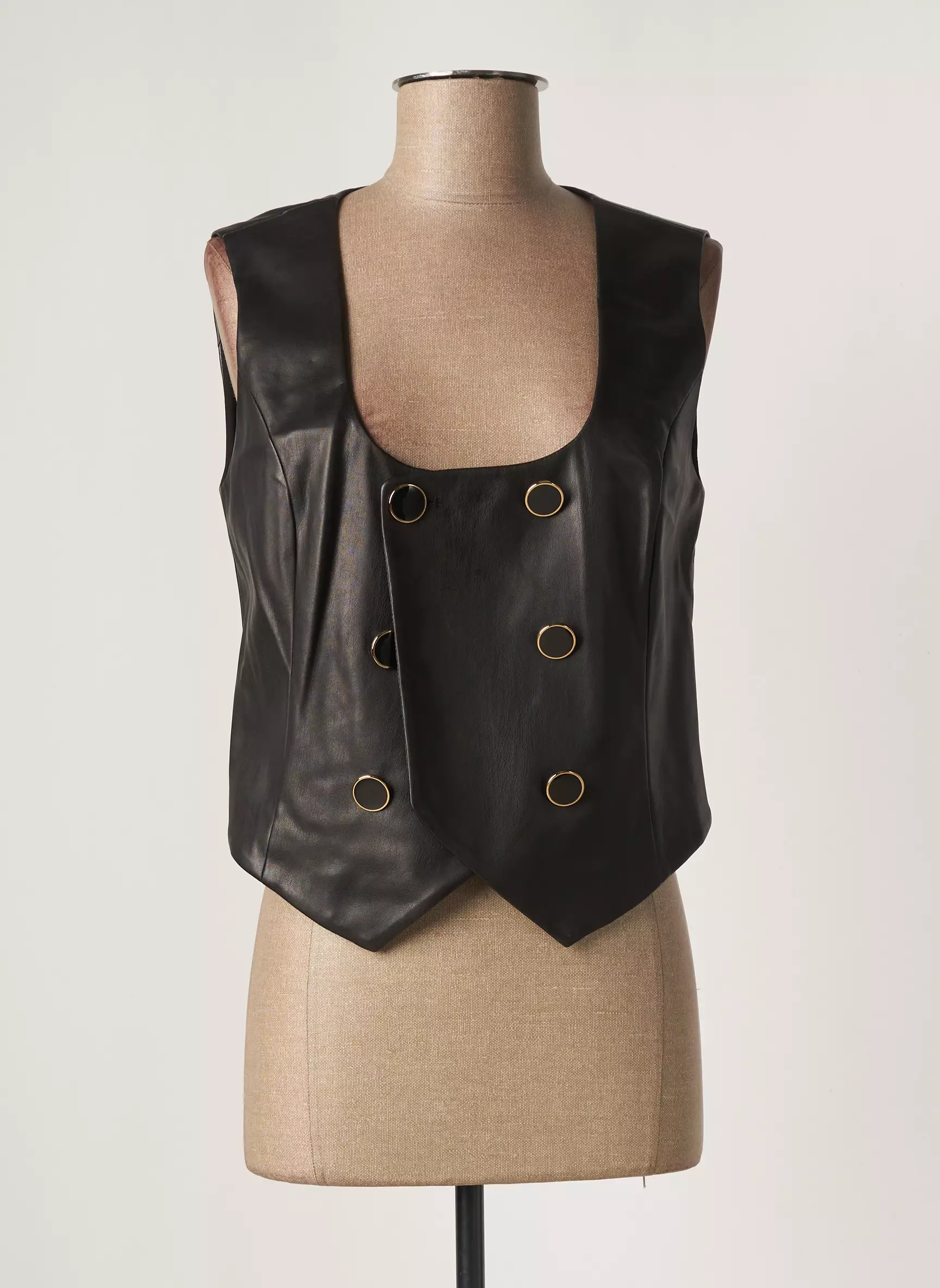 Fracomina Gilet Femme couleur noir