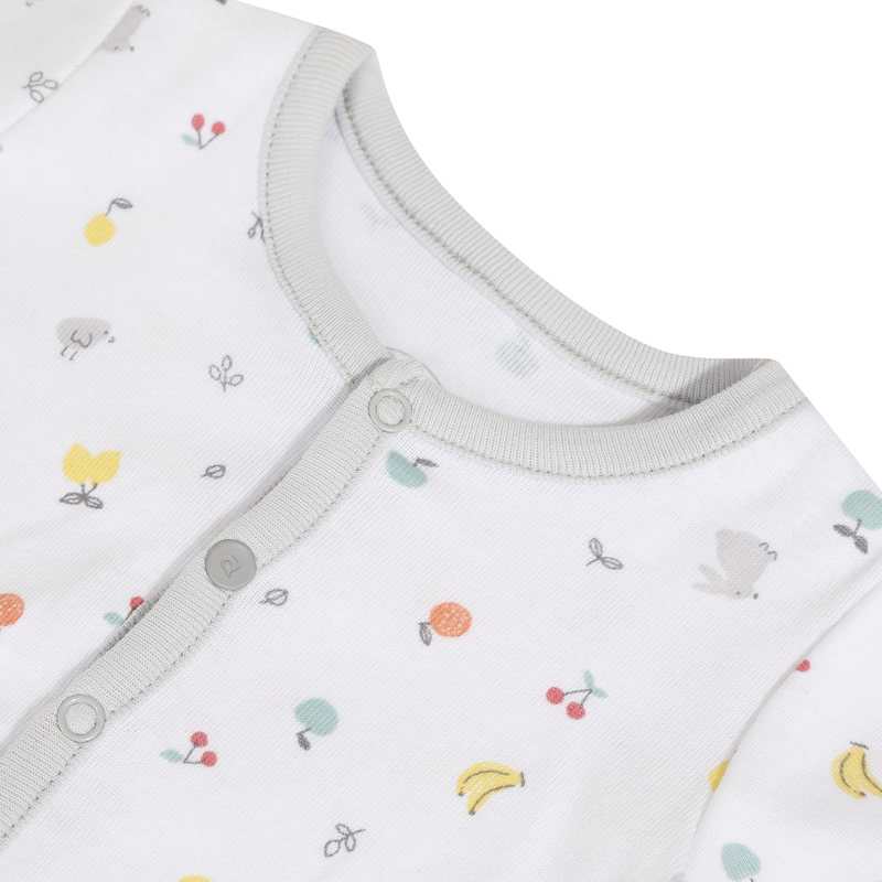 Dors-bien et bonnet à motifs fruits naissance Absorba