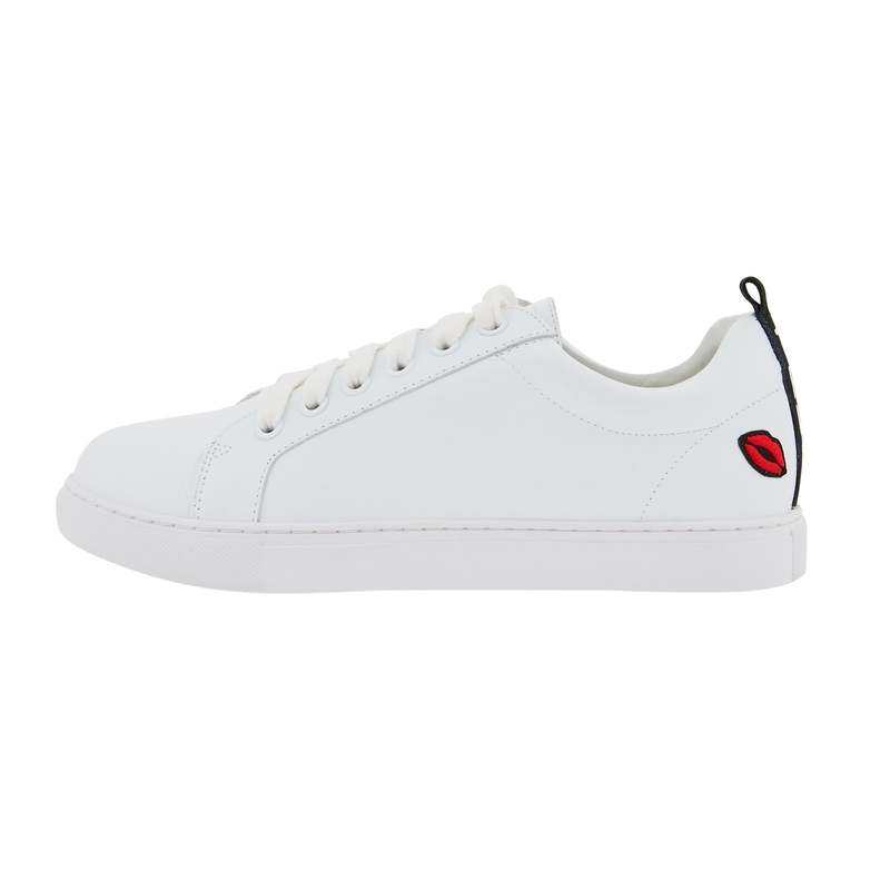 Baskets en cuir Simone love is true