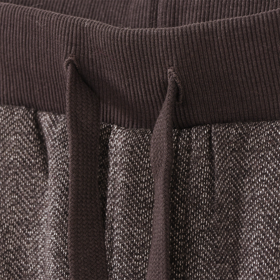 Jungen Jogpants mit Fischgrät-Muster