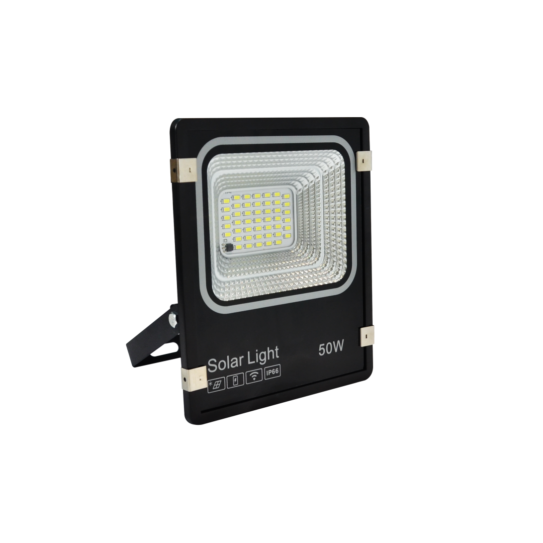 LUXULA Solarstrahler, LED-Fluter, Solar mit Akku, 6 W PV
