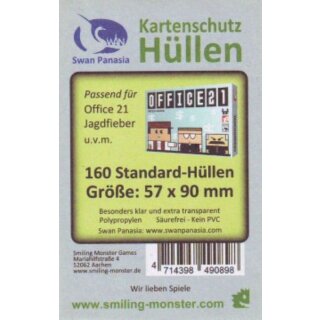 Swan Panasia Kartenhüllen 57mm x 90mm dünn (160)