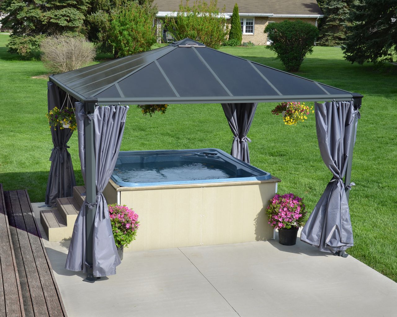 Canopia by Palram Pavillon Palermo 4300 Vorhangset