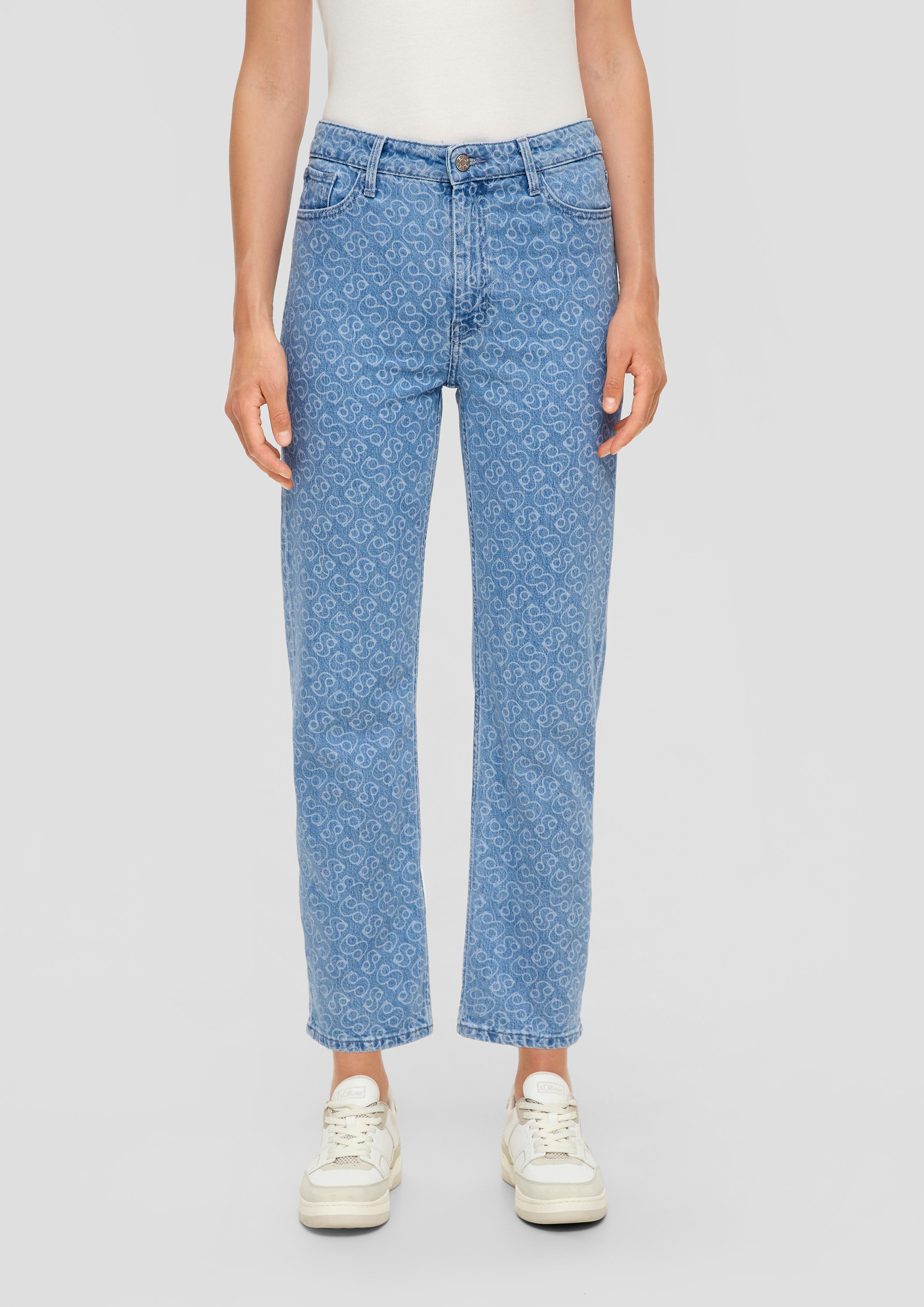 360° Denim / Cropped-Jeans Karolin / Regular Fit / High Rise / Straight Leg  2135810-53Z4