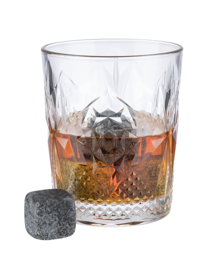 Buddy's Bar Whiskeysteine 10 tlg. Set in Grau, Maße: 8x8x3,5 cm günstig kaufen onesize