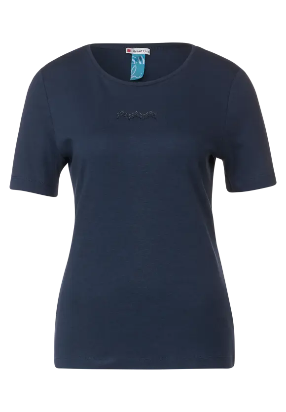 Street One T-Shirt mit Artwork Dessin