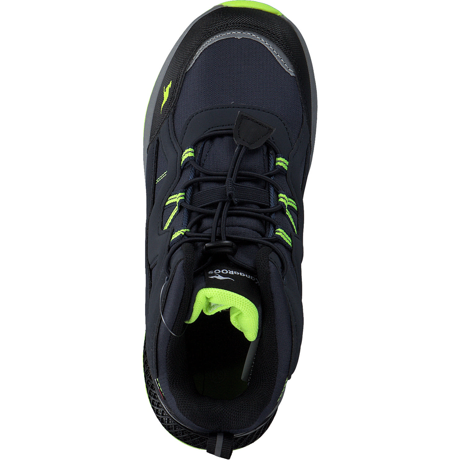 KangaROOS 18801, Stiefel (Kinder), Kinder, Dunkelblau/Lime