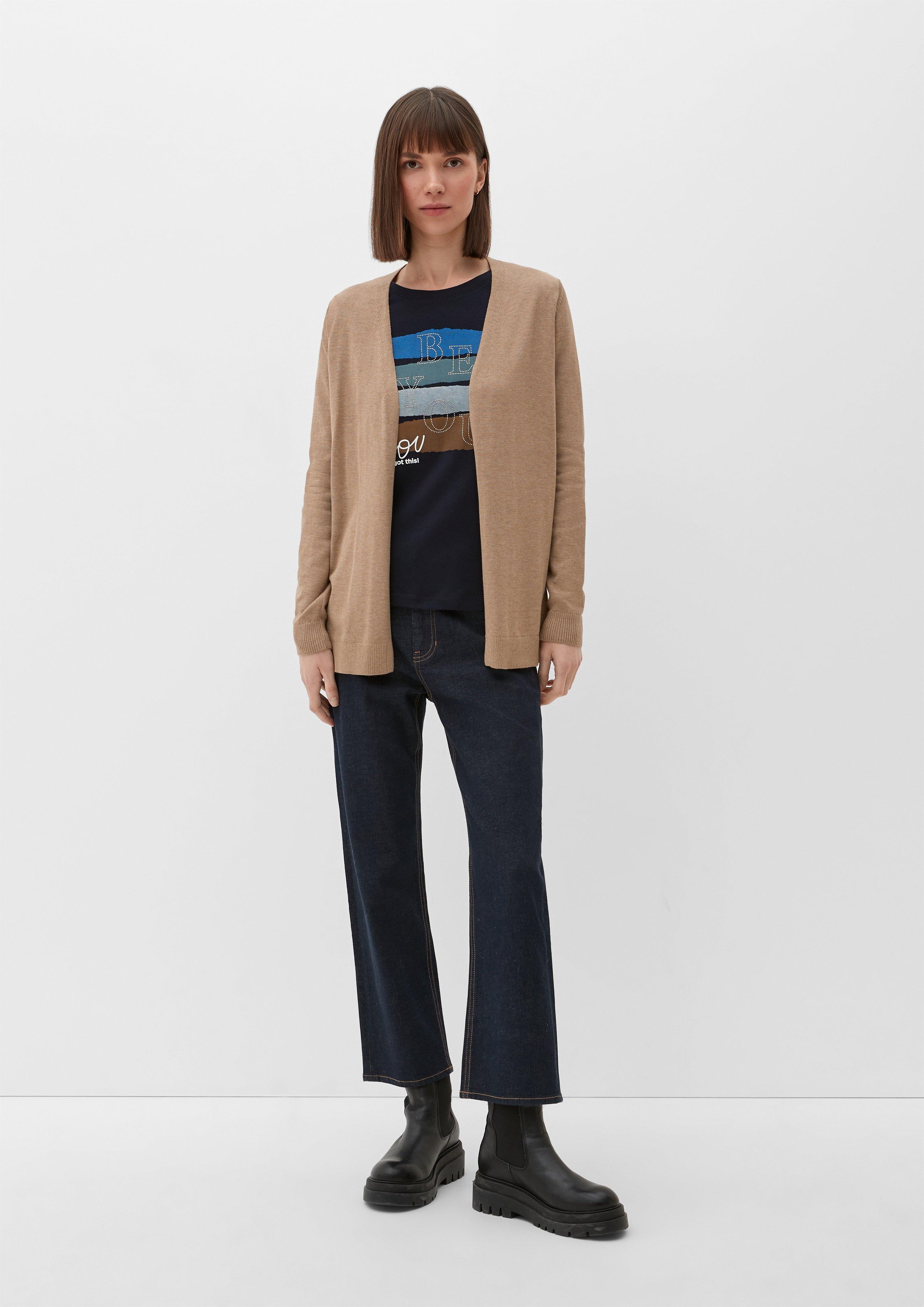 Strickjacke aus Viskosemix  2127027-83W0