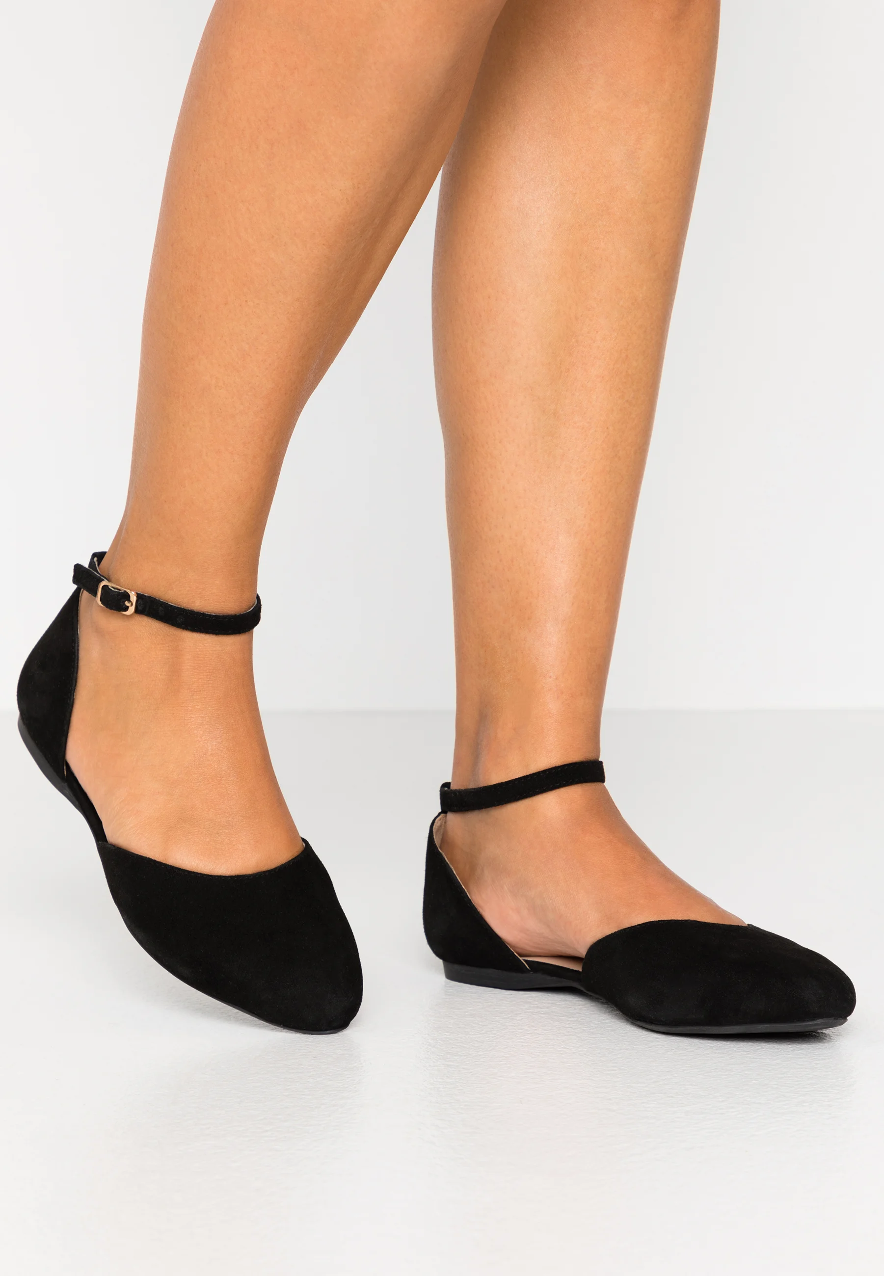 Anna Field Wide Fit LEATHER - Bailarinas con correa