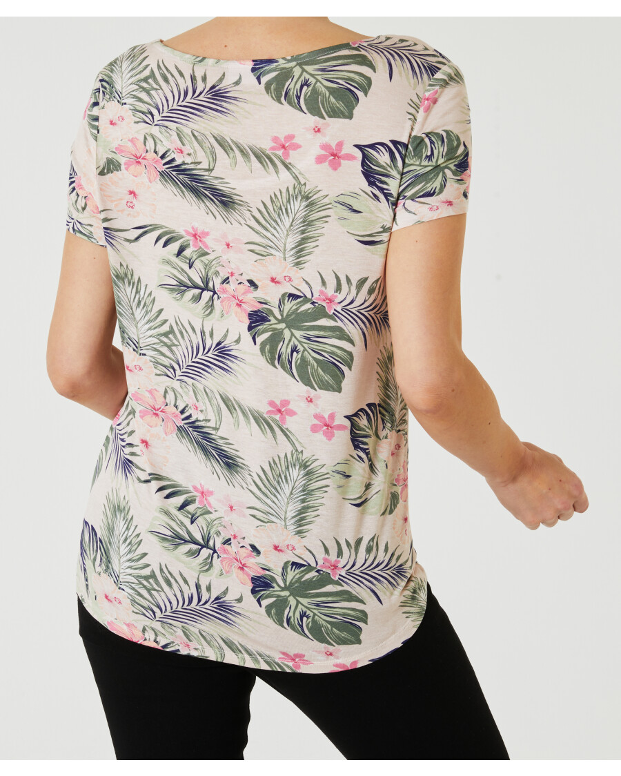 T-Shirt aus Viskose