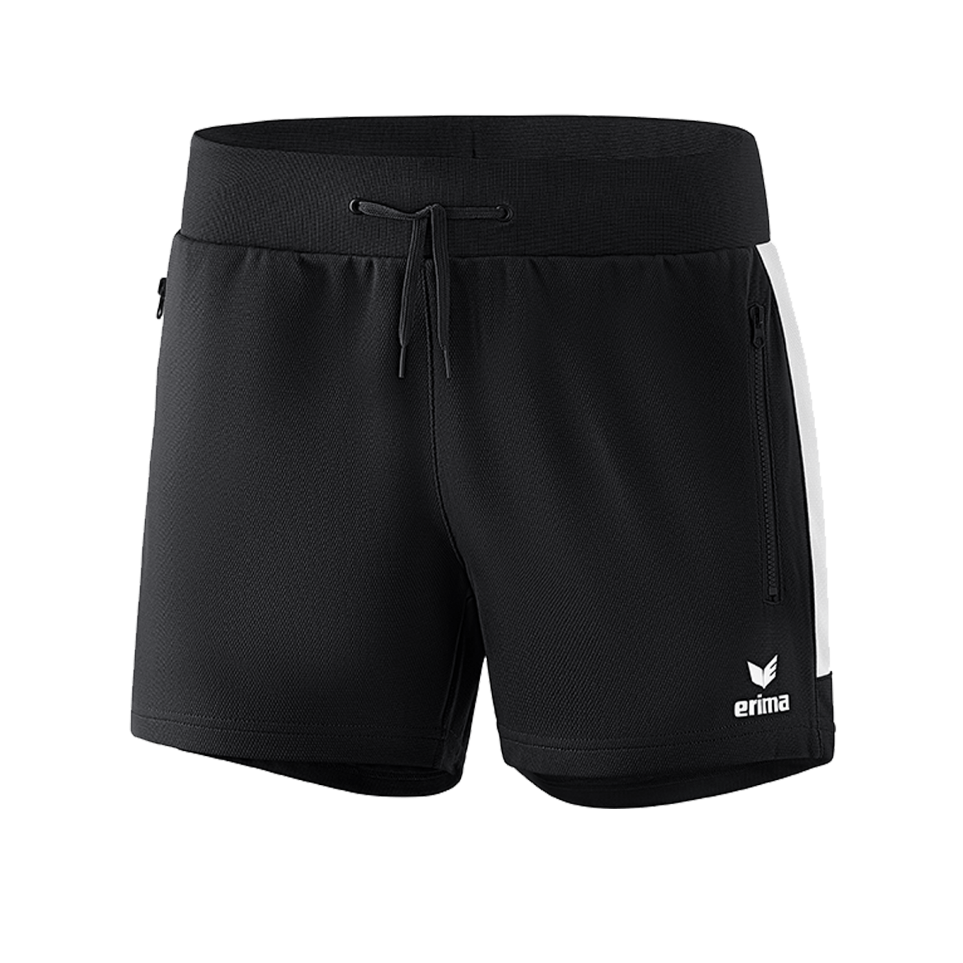 Erima Squad Trainingsshort Damen Schwarz Weiss
