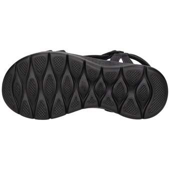 Skechers Go Walk Flex Sandal in schwarz