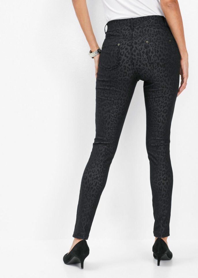 Jeggings mit Leo-Druck