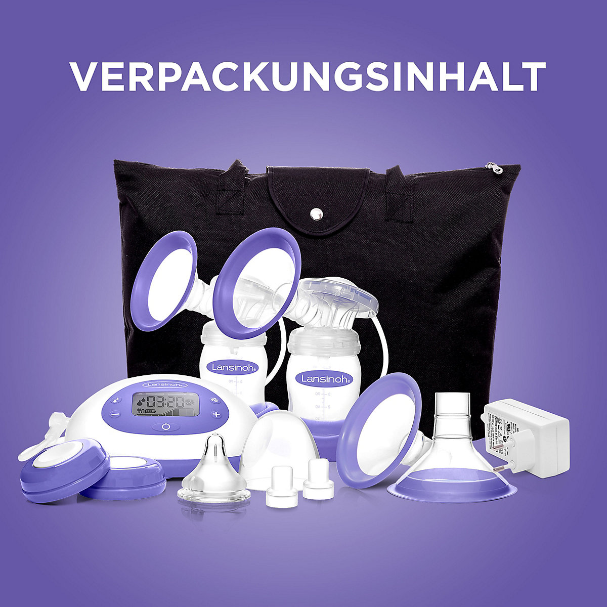 2in1 Elektrische Milchpumpe