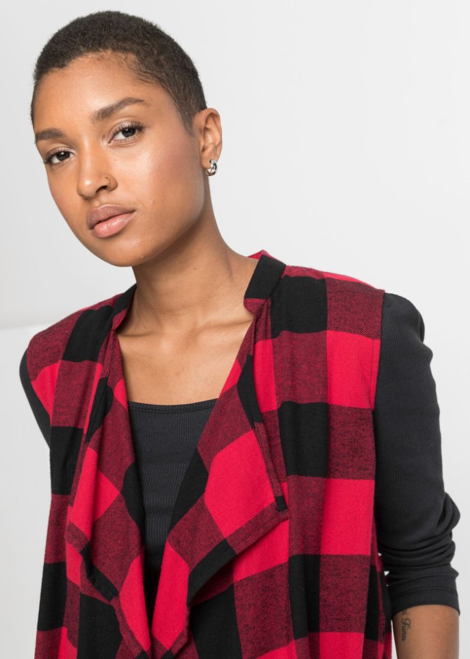 Flanell-Weste