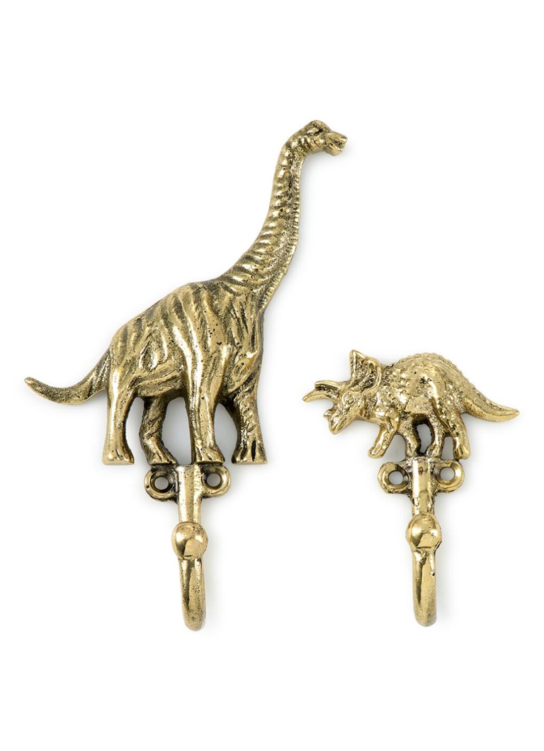 Doing Goods Dean Dinosaur wall hook set of 2