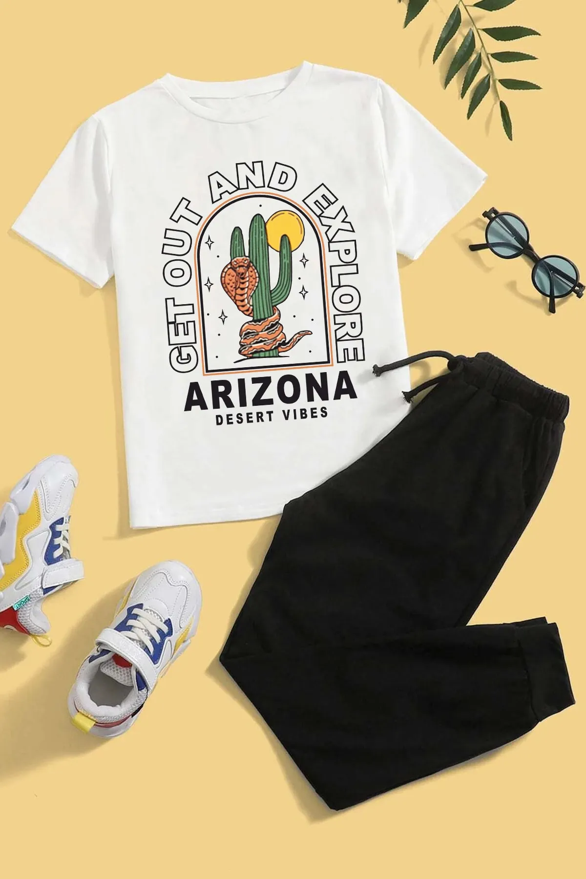 uyguntarz  Arizona Bottom – Top-Trainingsanzug-Set für Kinder