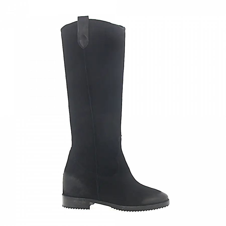 ROSS B. - Stiefel 1407 Veloursleder - schwarz