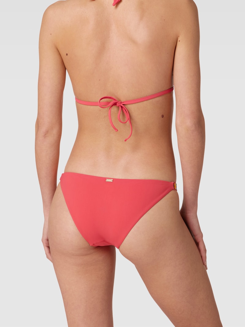 Bikini-Slip mit Ziernähten Modell 'CUXA LIMA' in pink