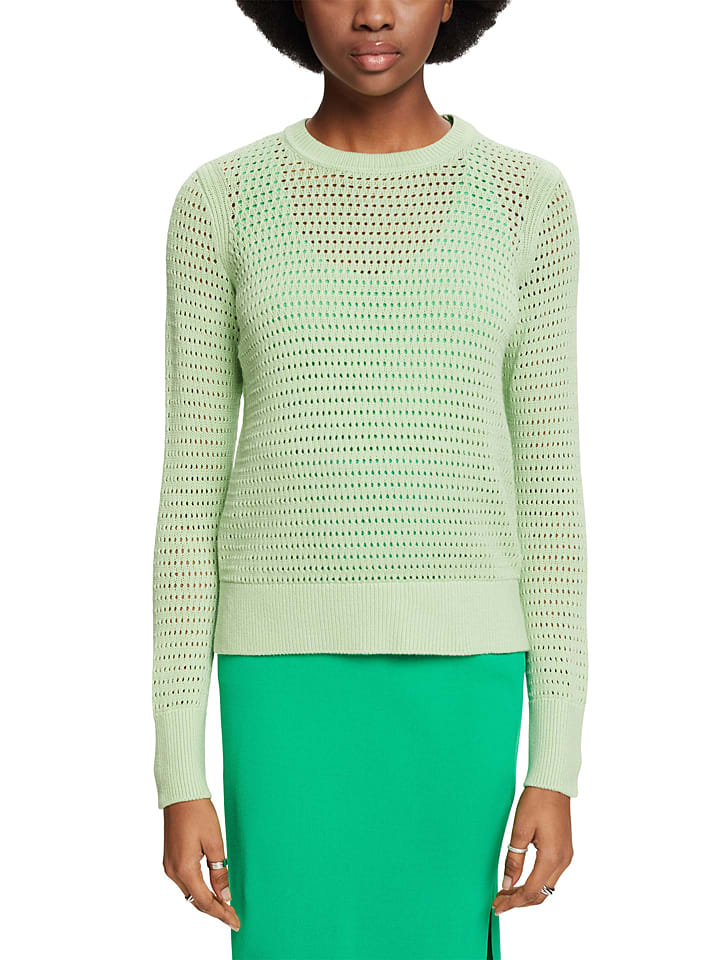 ESPRIT Pullover in Grün günstig kaufen