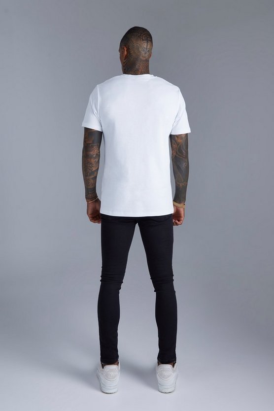 Slim-Fit T-Shirt mit Print