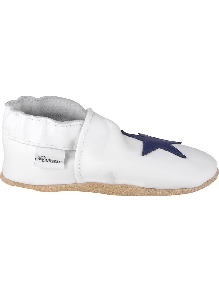 Kindsgut Leder-Krabbelschuhe 