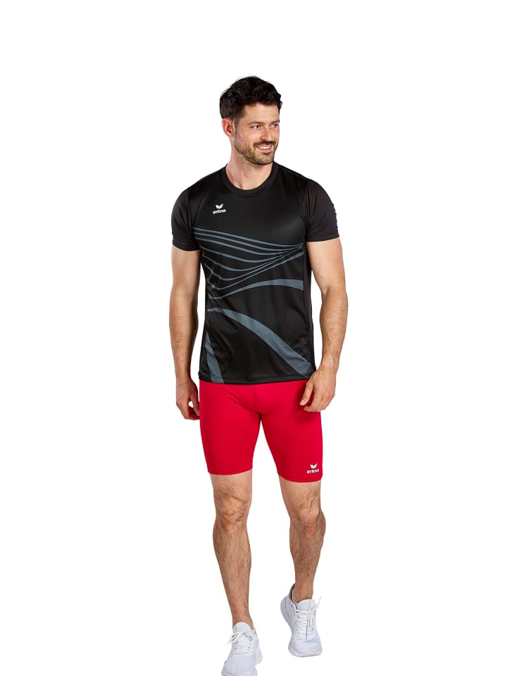erima Racing T-Shirt in schwarz günstig kaufen