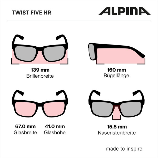 TWIST FIVE HR V Unisex - Sportbrille