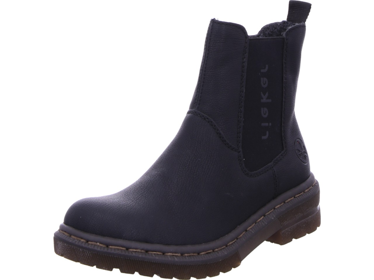 RIEKER Stiefeletten schwarz