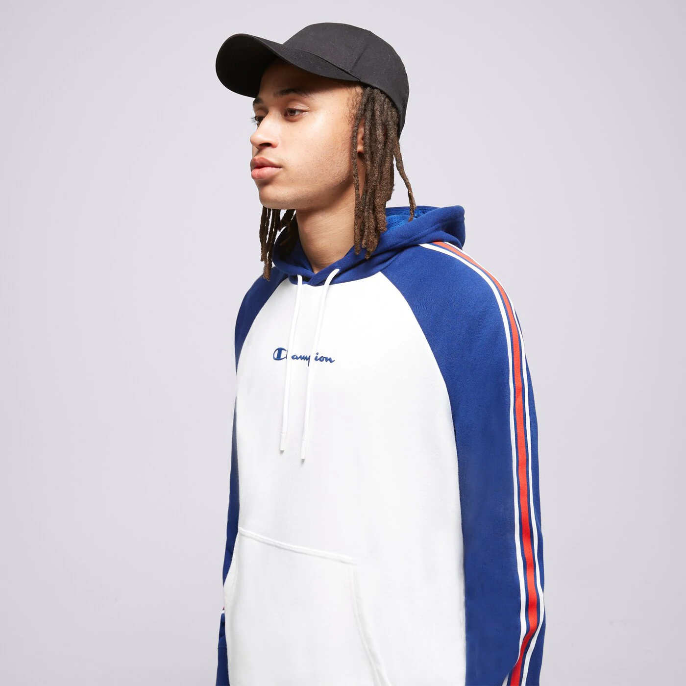 CHAMPION HOODIE HOODED SWEATSHIRT Weiß