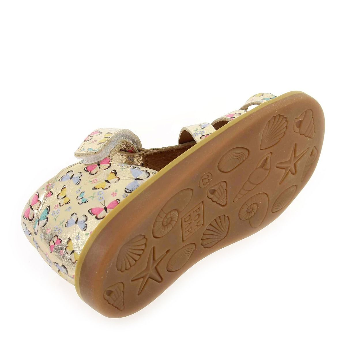 Pom d'api  POPPY STRAP - Doré multi