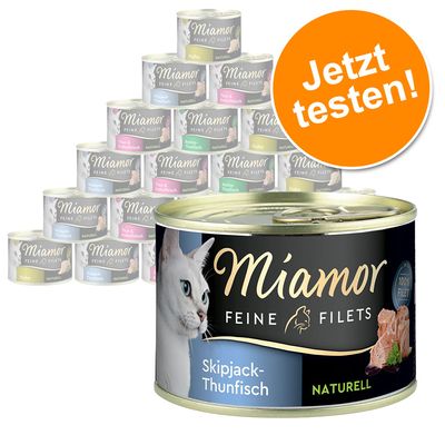 Sparpaket Miamor Feine Filets Naturelle 24 x 156 g