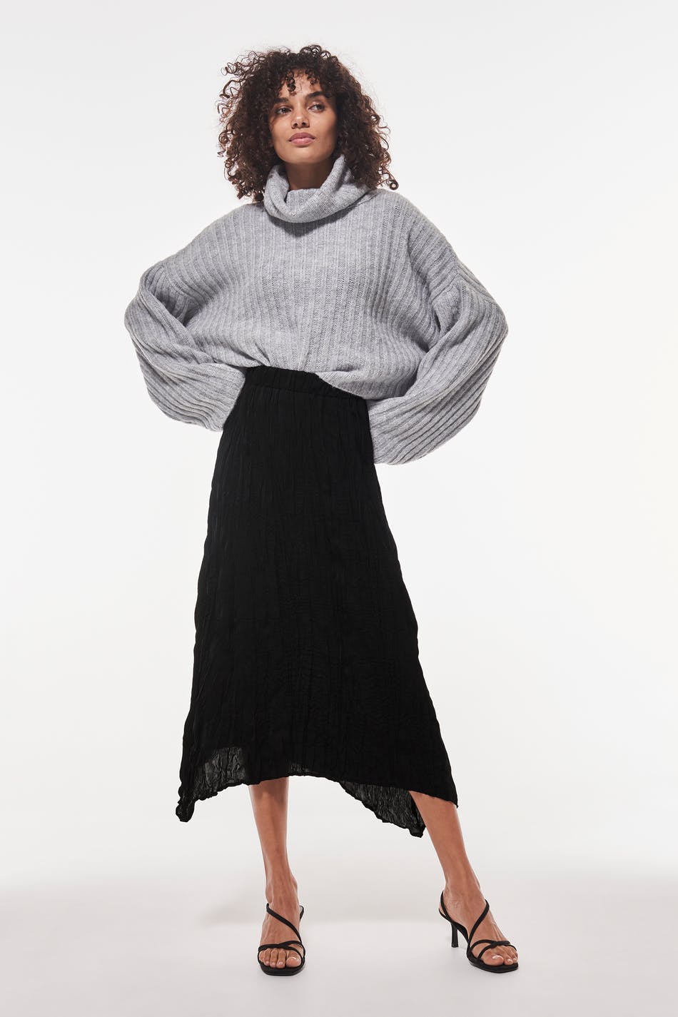 Lykke crinkle skirt
