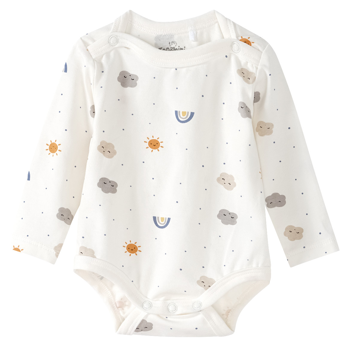 Newborn Strampler und Langarmbody