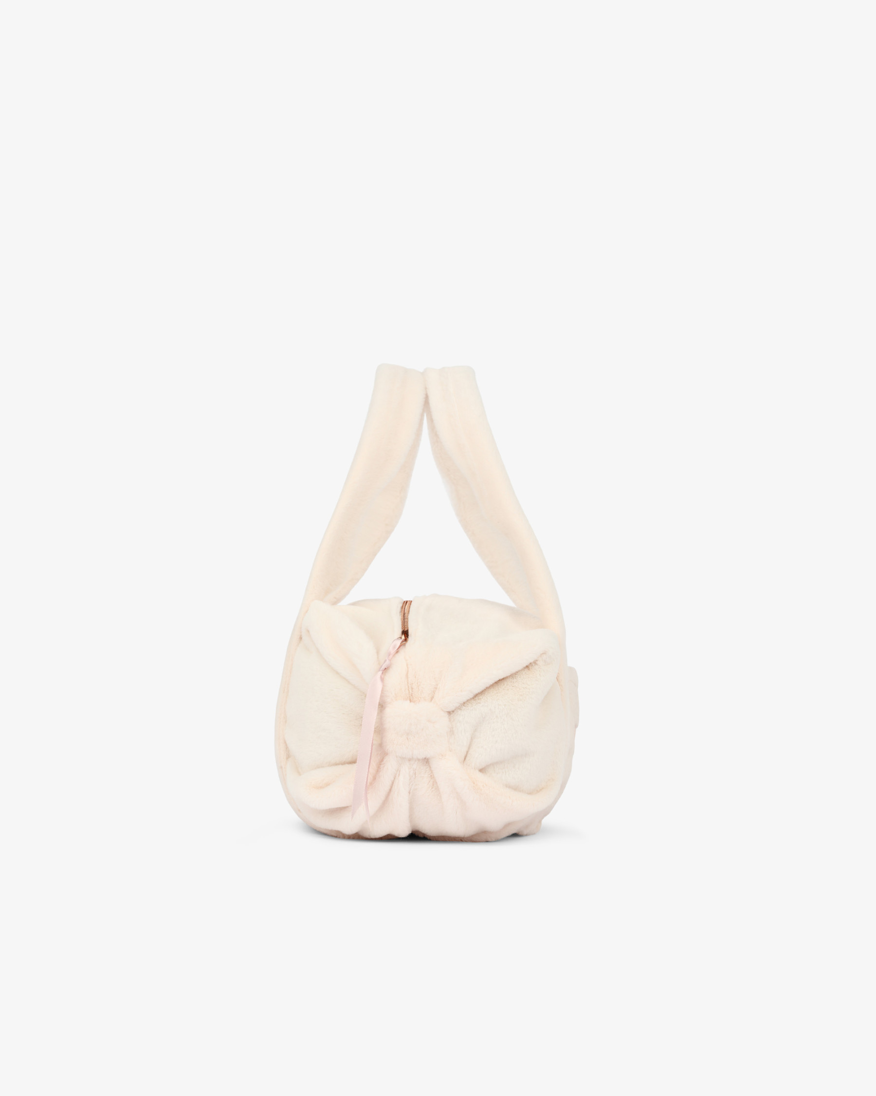 Faux fur duffle bag Size S