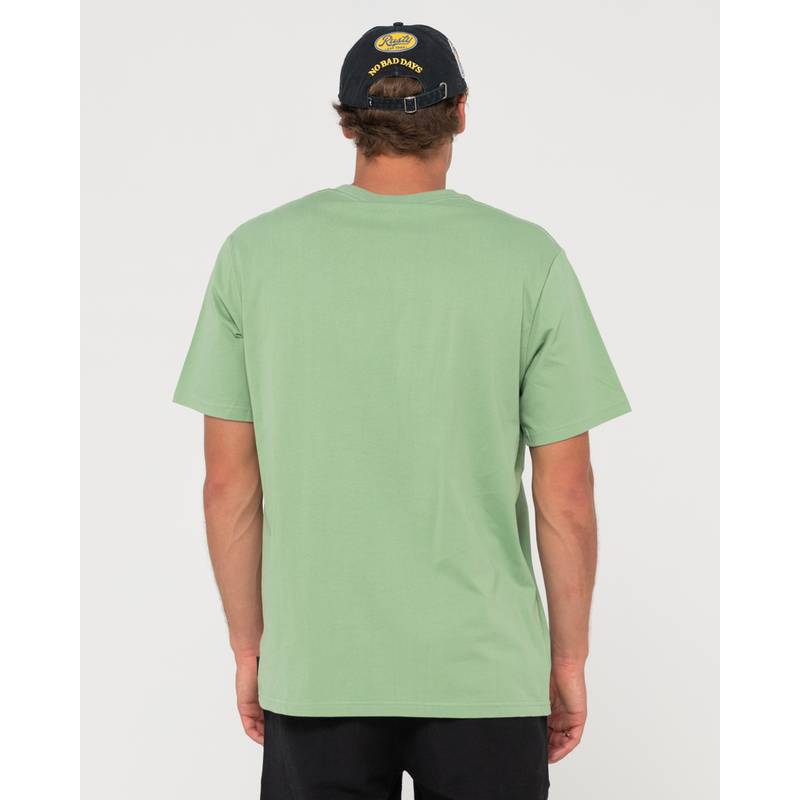 RUSTY ONE HIT COMPETITION SHORT SLEEVE TEE T-Shirt Herren