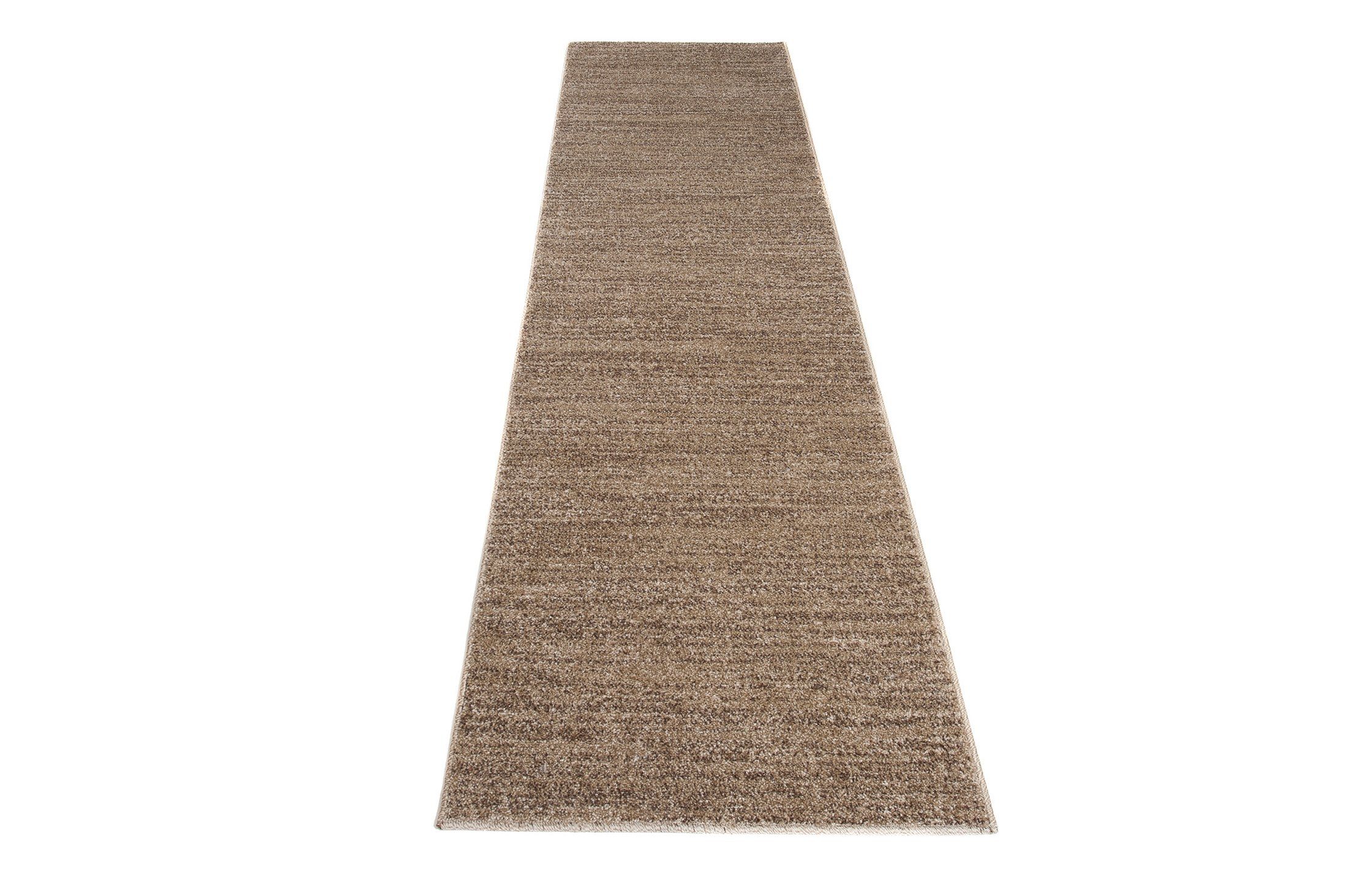 Läufer Läufer Flurläufer Einfarbig für Vorzimmer, Küche - Beige, Mazovia, 60 x 100 cm, Kurzflor, Meterware, Höhe 10 mm, Kurzflor - niedrige Florhöhe