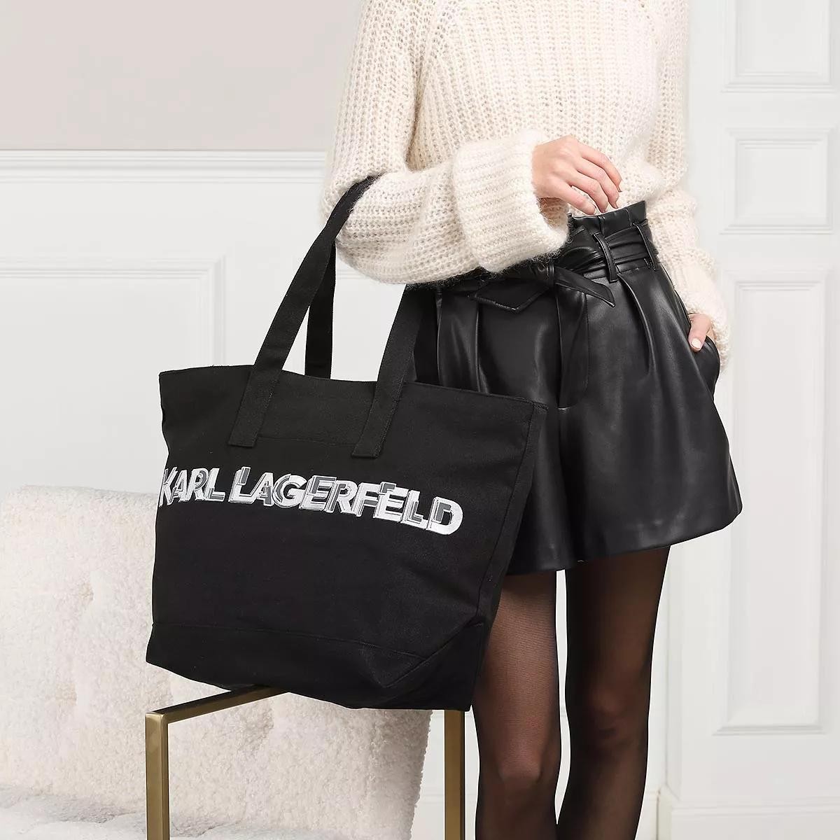 LAGERFELD Handtaschen schwarz Shopper