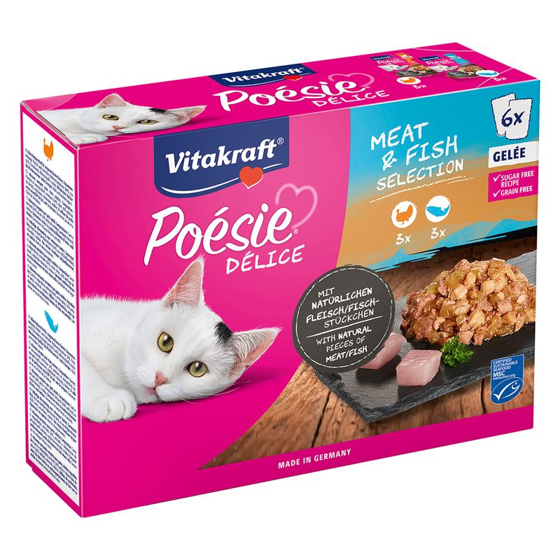 Sparpaket Vitakraft Poésie Pouch 48 x 85 g