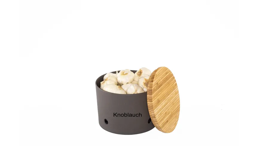 magu Knoblauchtopf Natur-Design Grau