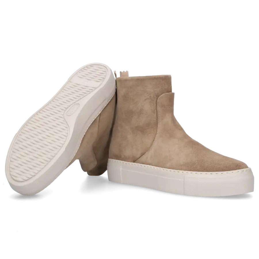 AGL Attilio Giusti Leombruni - Klassische Stiefeletten MEGHAN BOOTIE Veloursleder - grau